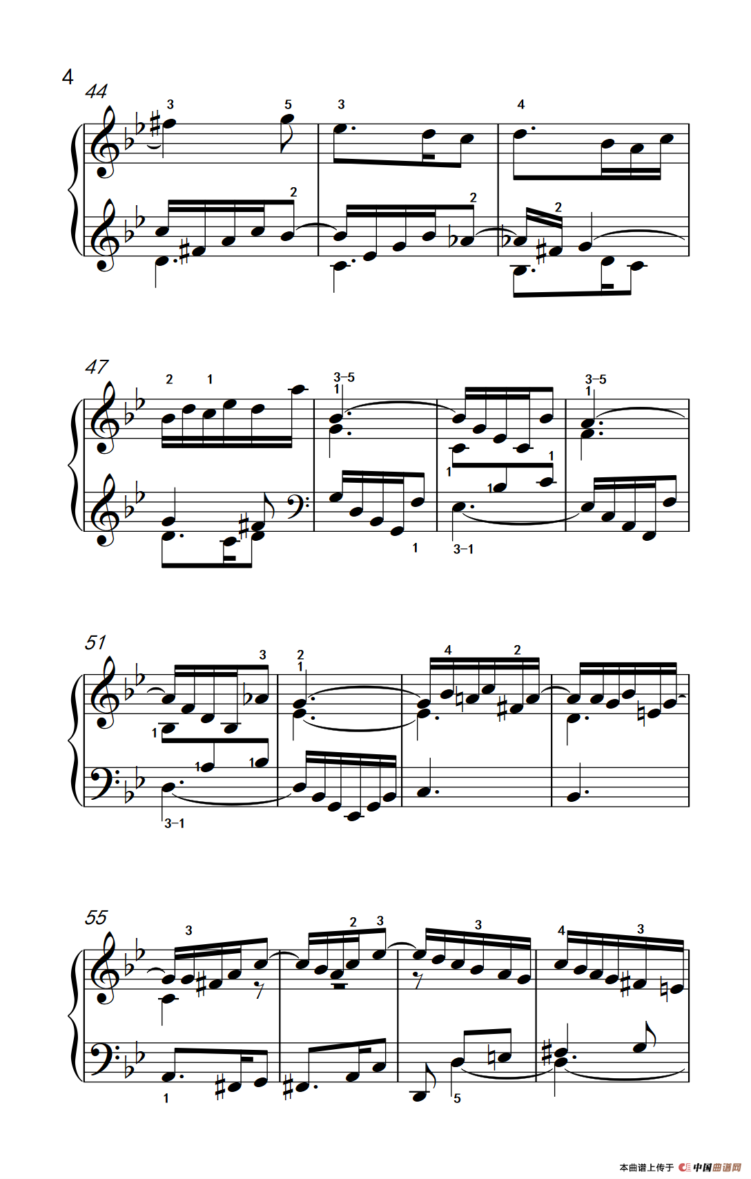 第七级1.三部创意曲 No.11（中央音乐学院 钢琴（业余）考级教程 7-9级）