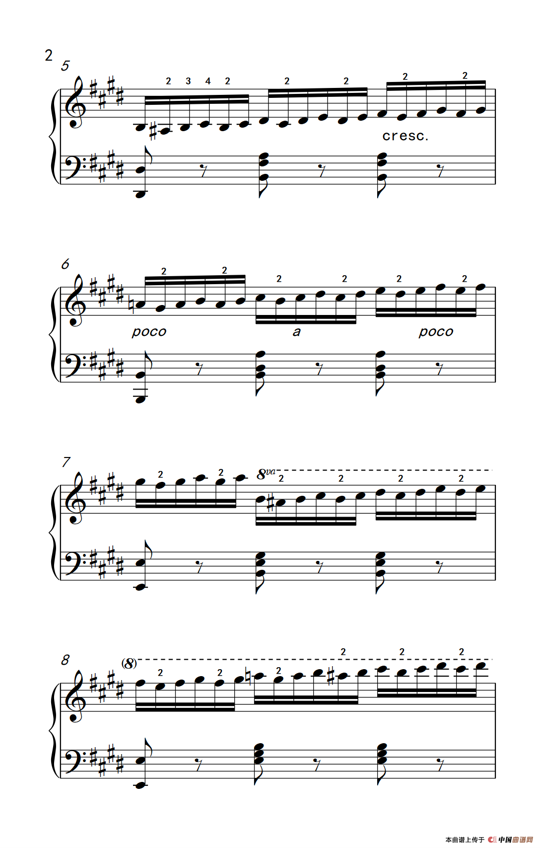 第七级3.练习曲（中央音乐学院 钢琴（业余）考级教程 7-9级）