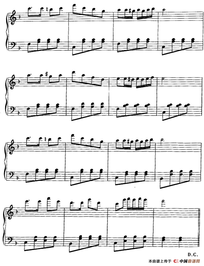 钢琴小品：踵趾步舞曲