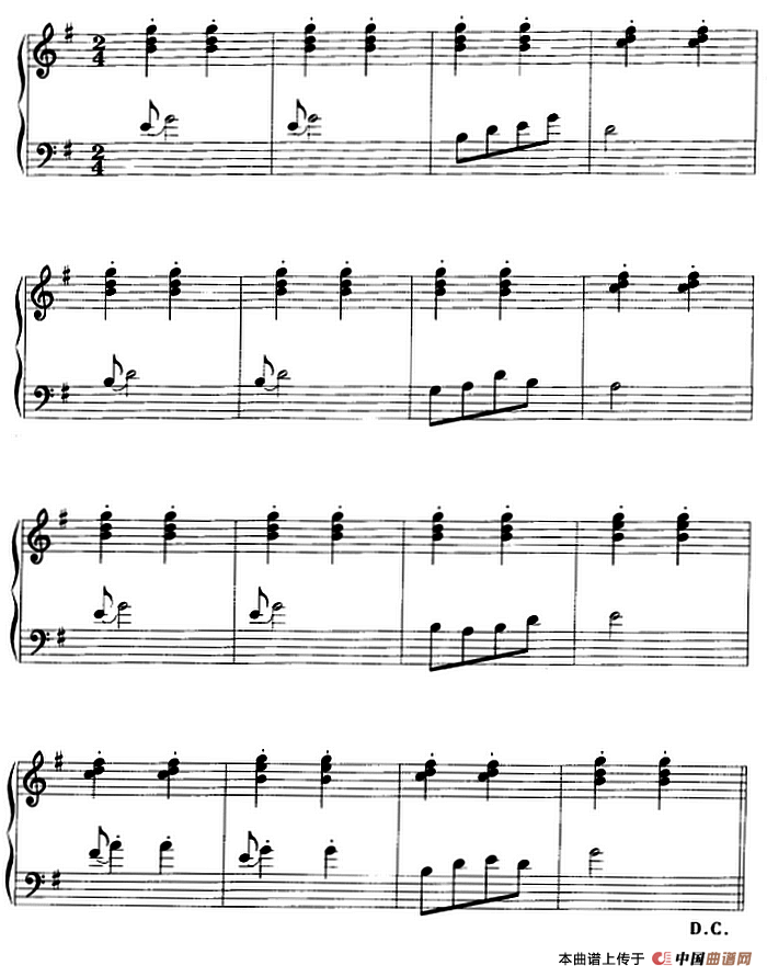 钢琴小品：小兔跳