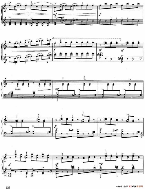 儿童组曲 快乐的节日（钢琴独奏）