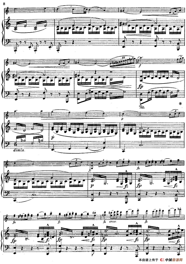 德沃夏克作品53号A小调协奏曲 （小提琴和钢琴）