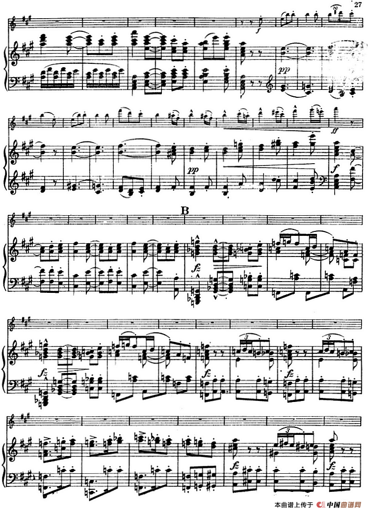 德沃夏克作品53号A小调协奏曲 （小提琴和钢琴）