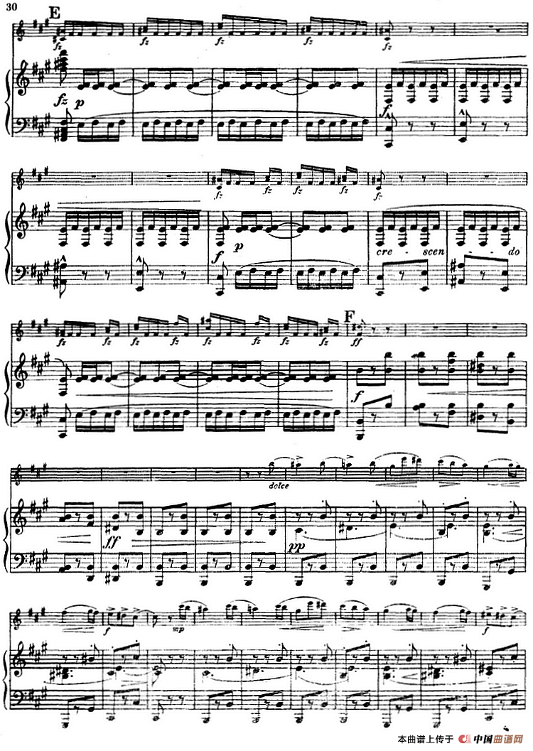 德沃夏克作品53号A小调协奏曲 （小提琴和钢琴）