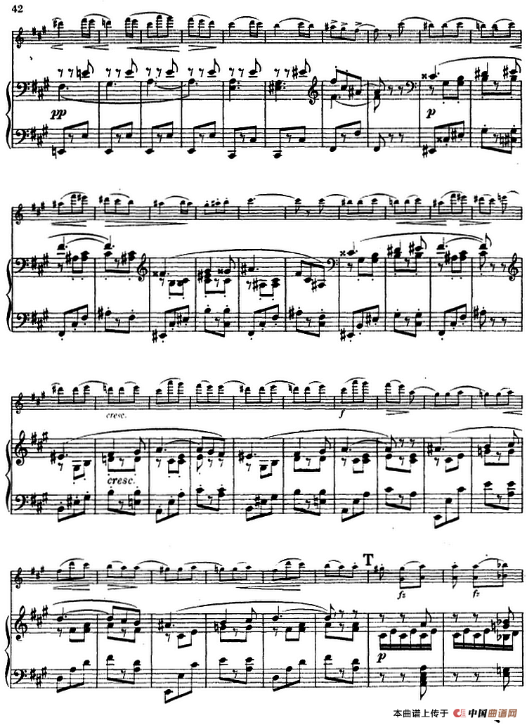 德沃夏克作品53号A小调协奏曲 （小提琴和钢琴）