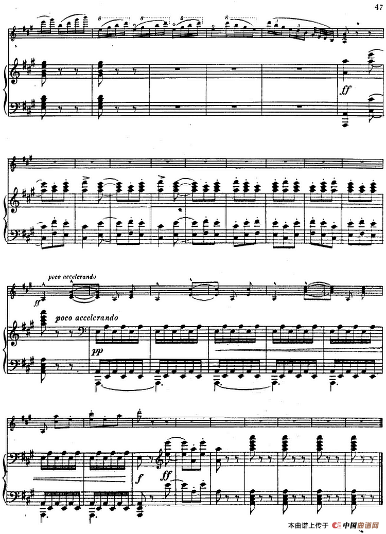 德沃夏克作品53号A小调协奏曲 （小提琴和钢琴）