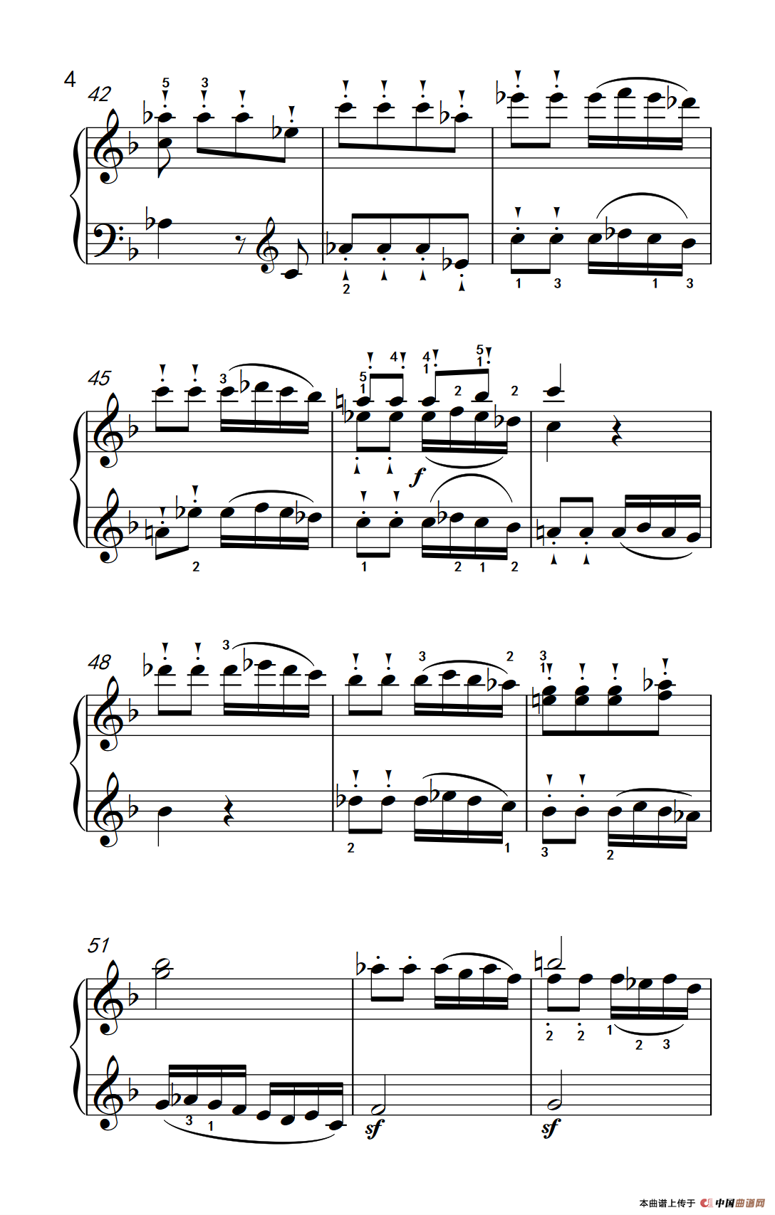 奏鸣曲 Opus 10 Nr.2 第三乐章（贝多芬奏鸣曲集 2）