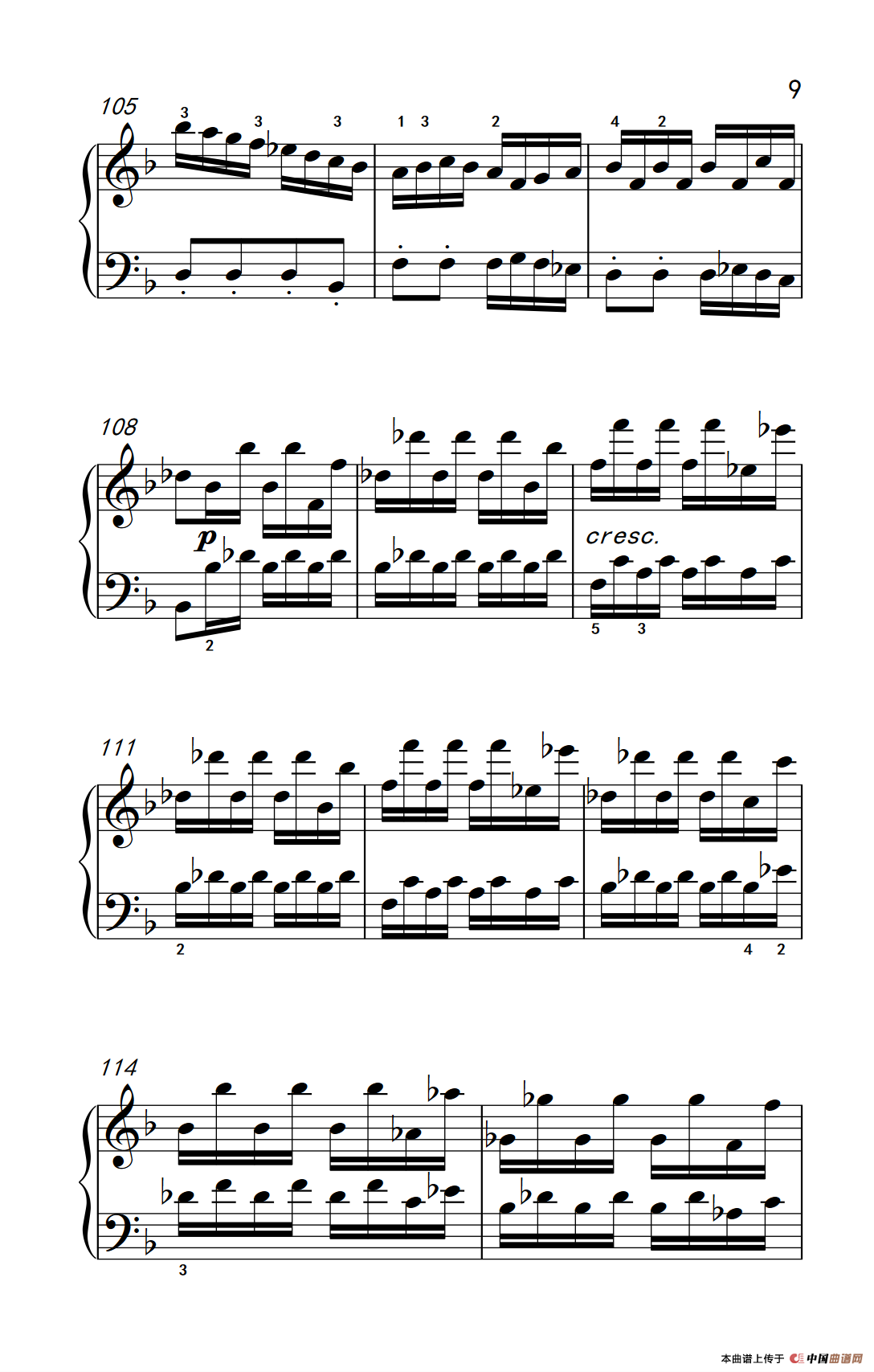 奏鸣曲 Opus 10 Nr.2 第三乐章（贝多芬奏鸣曲集 2）