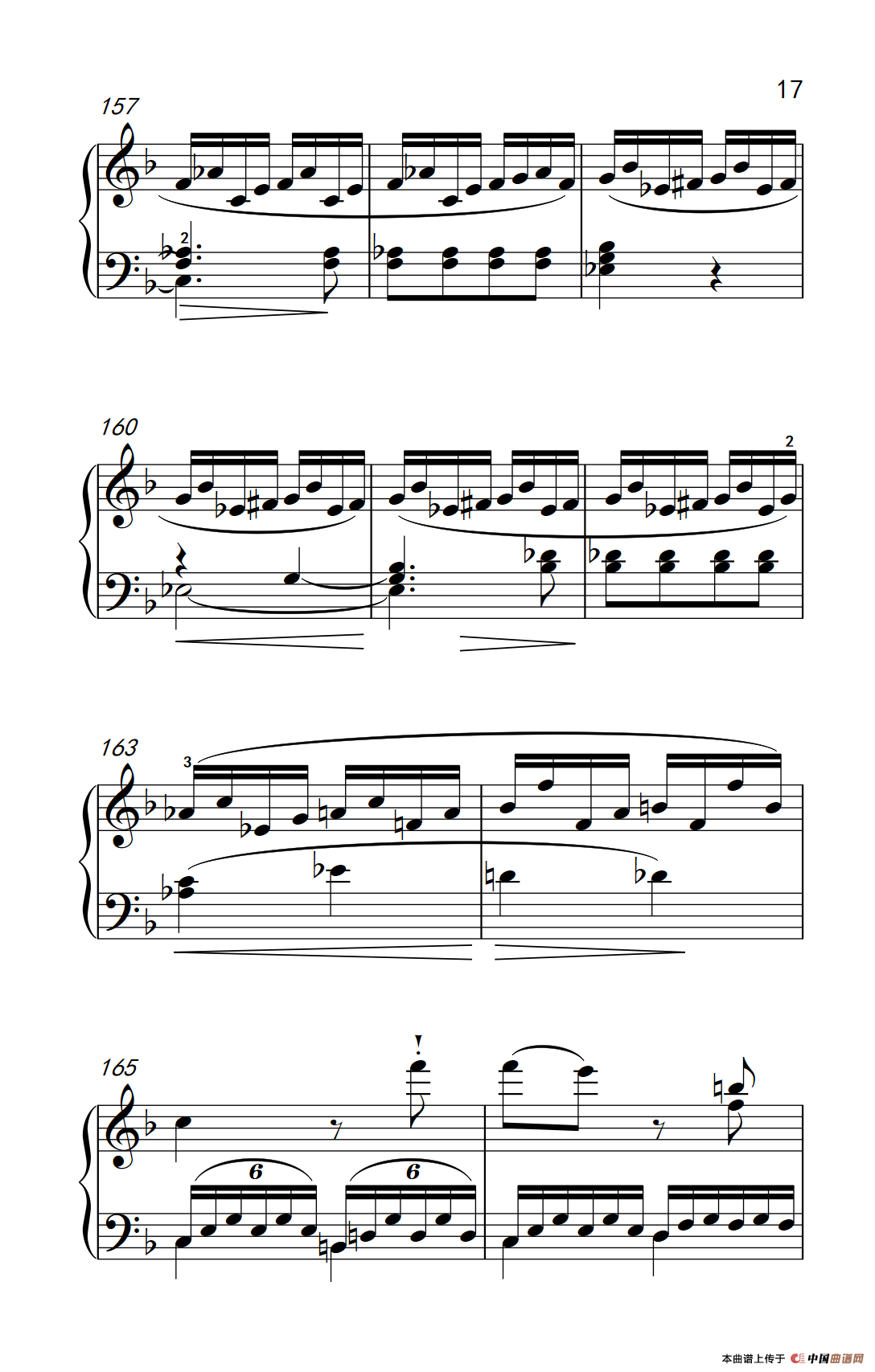 奏鸣曲 Opus 10 Nr.2 第一乐章（贝多芬奏鸣曲集 2）