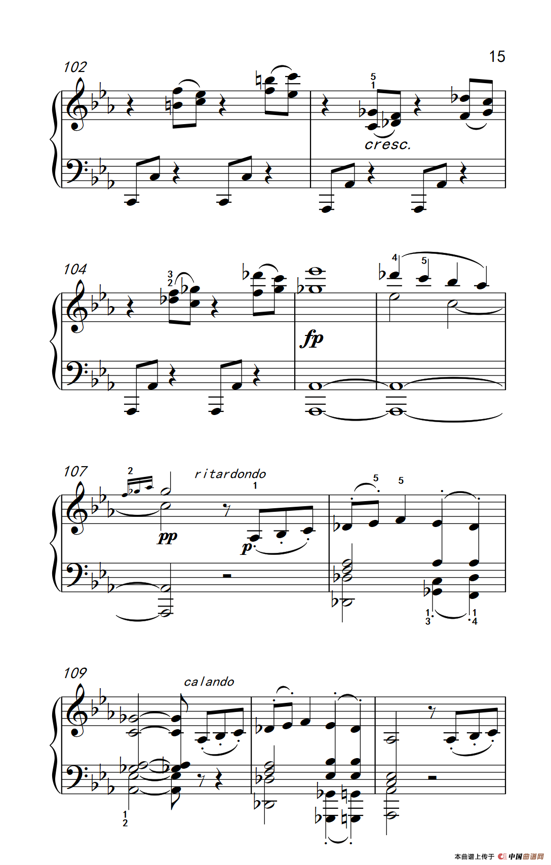 奏鸣曲 Opus 10 Nr.1 第三乐章（贝多芬奏鸣曲集 2）