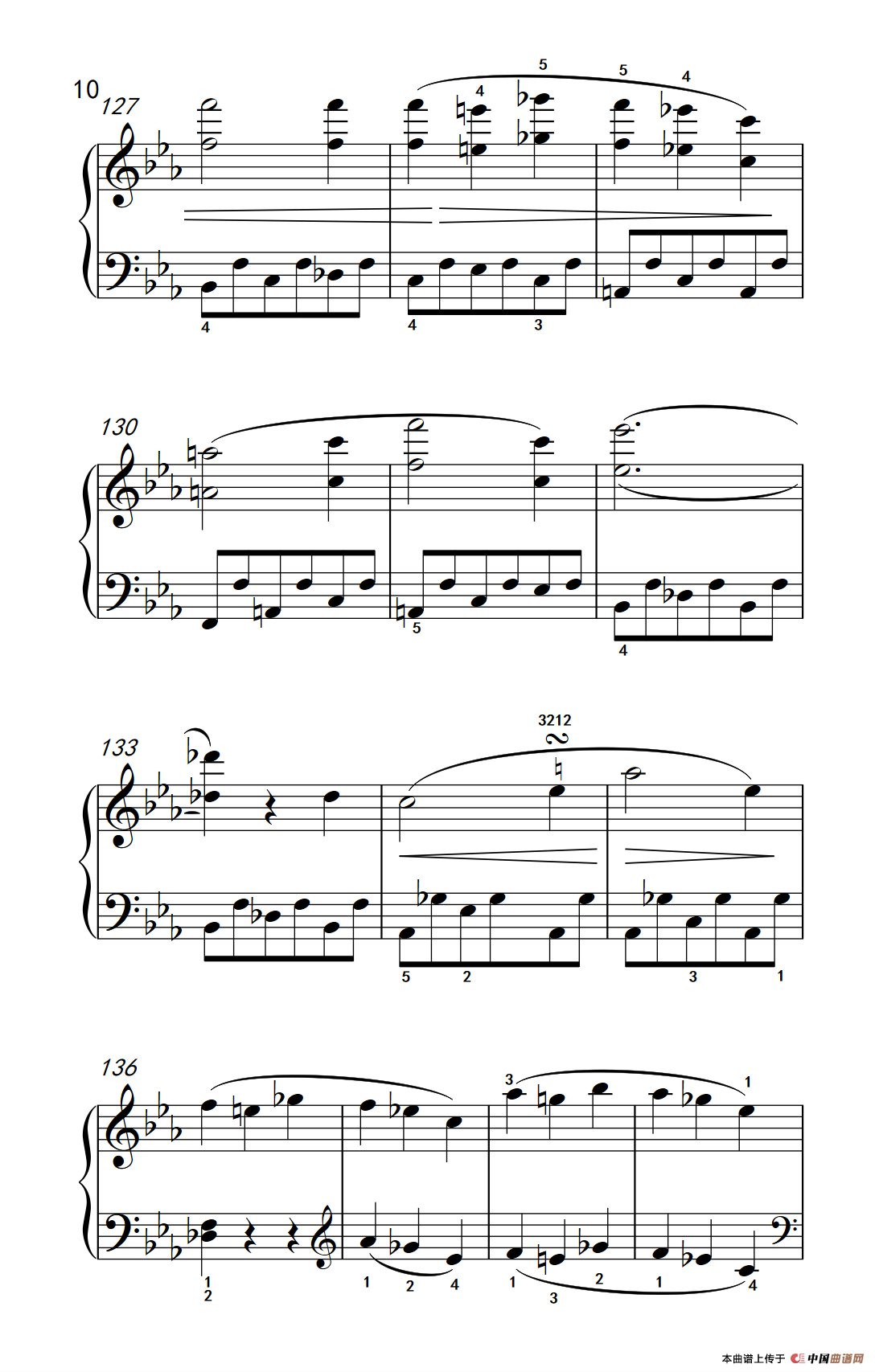 奏鸣曲 Opus 10 Nr.1 第一乐章（贝多芬奏鸣曲集 2）