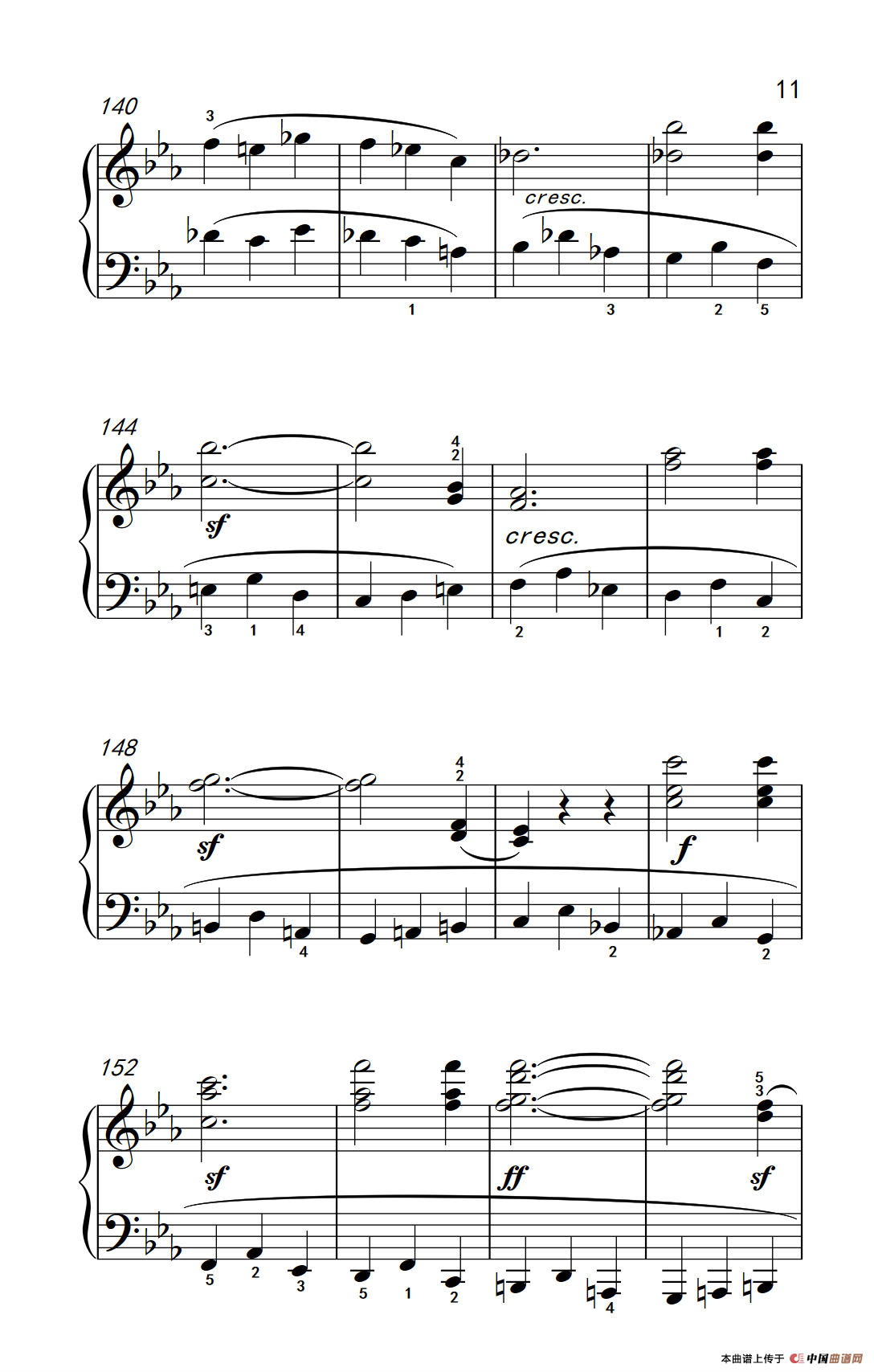 奏鸣曲 Opus 10 Nr.1 第一乐章（贝多芬奏鸣曲集 2）