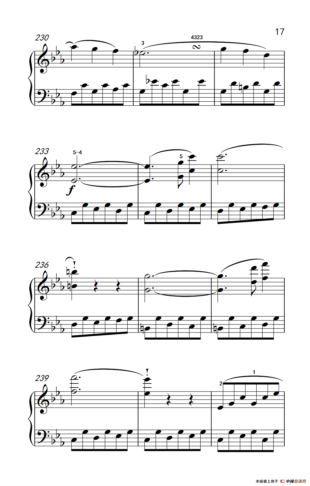 奏鸣曲 Opus 10 Nr.1 第一乐章（贝多芬奏鸣曲集 2）