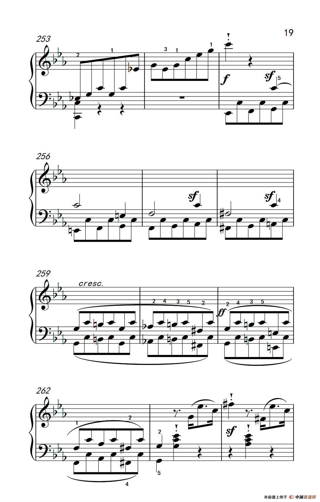 奏鸣曲 Opus 10 Nr.1 第一乐章（贝多芬奏鸣曲集 2）