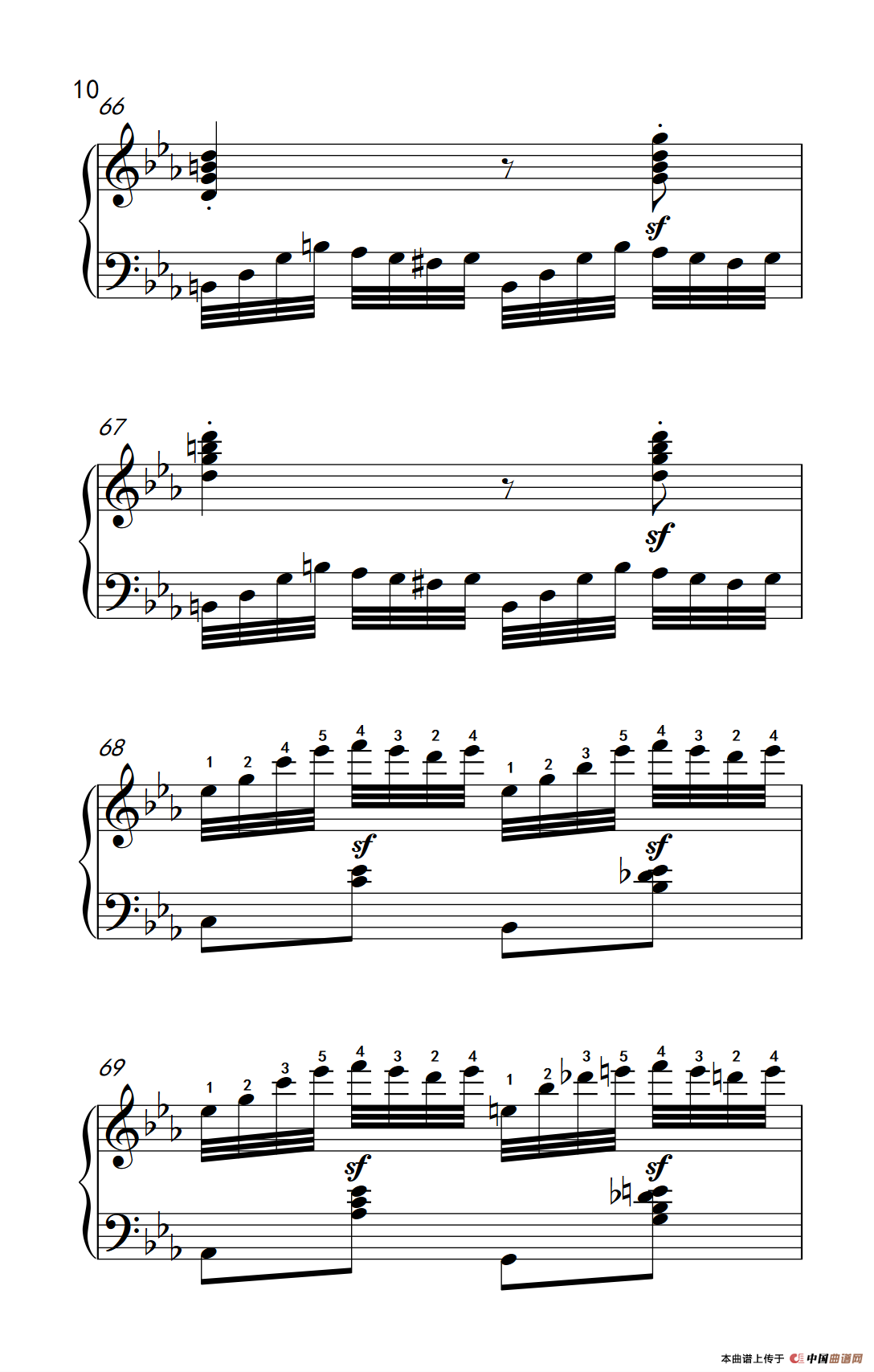 奏鸣曲 Opus 7 第四乐章（贝多芬奏鸣曲集 2）