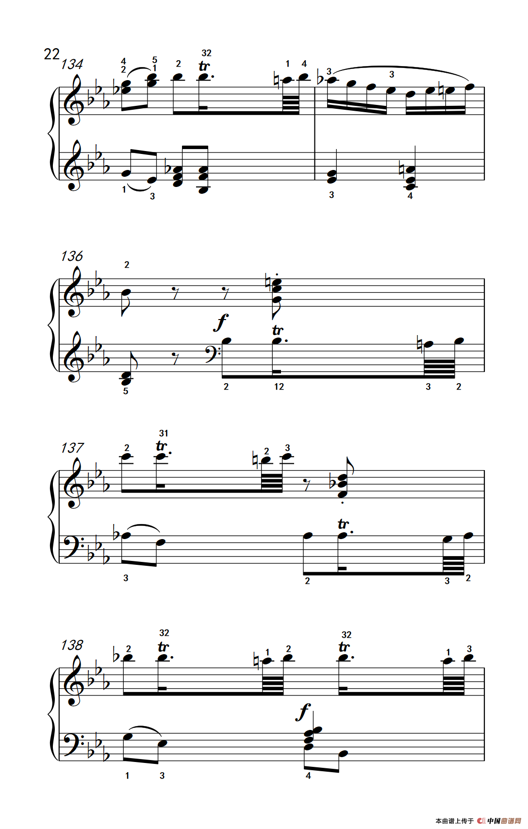 奏鸣曲 Opus 7 第四乐章（贝多芬奏鸣曲集 2）