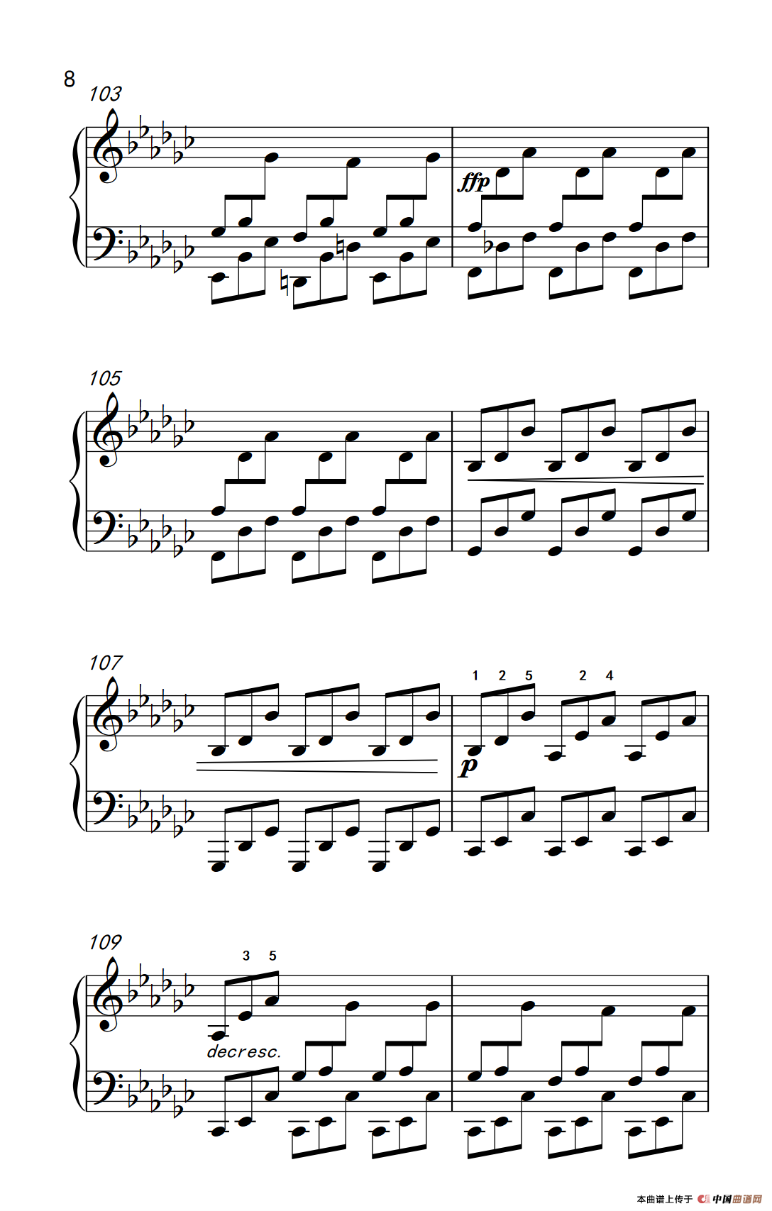 奏鸣曲 Opus 7 第三乐章（贝多芬奏鸣曲集 2）