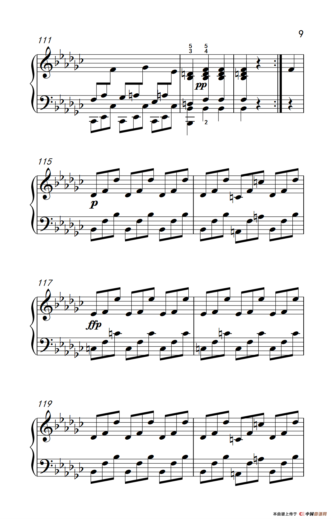 奏鸣曲 Opus 7 第三乐章（贝多芬奏鸣曲集 2）