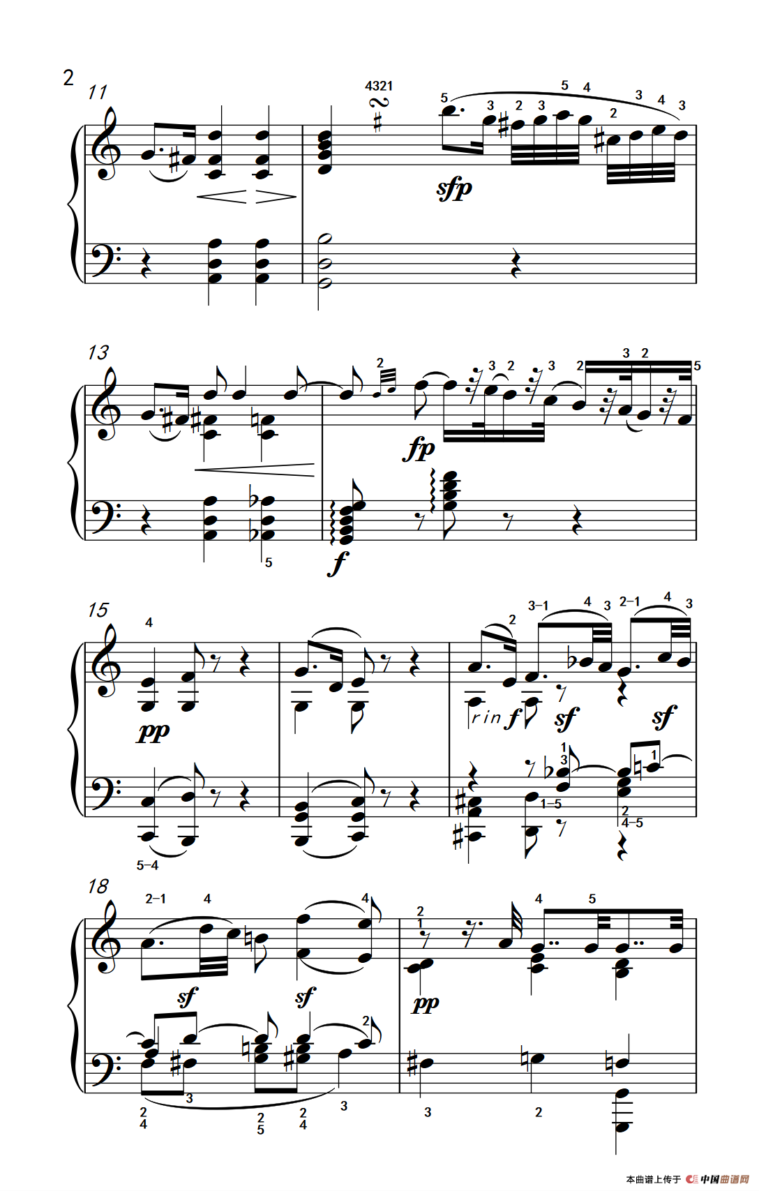 奏鸣曲 Opus 7 第二乐章（贝多芬奏鸣曲集 2）