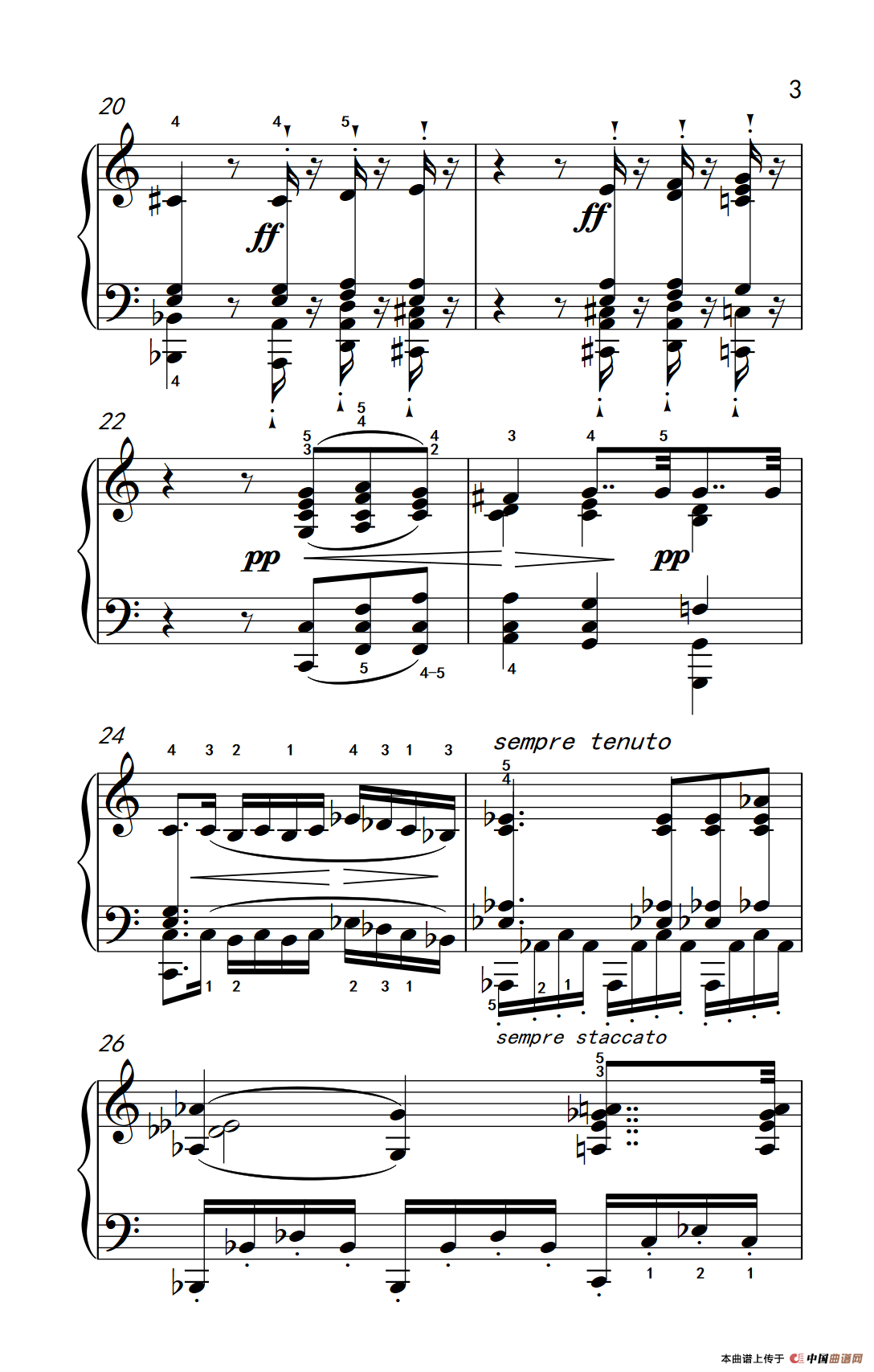 奏鸣曲 Opus 7 第二乐章（贝多芬奏鸣曲集 2）