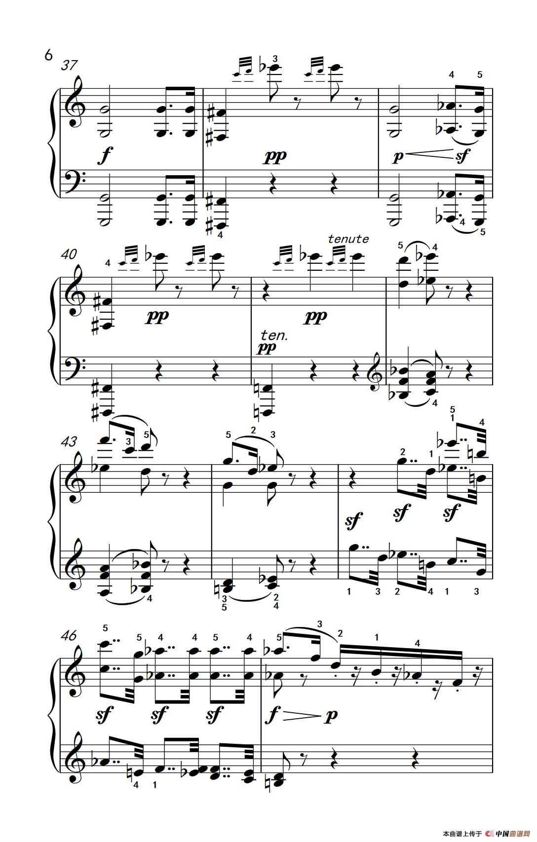 奏鸣曲 Opus 7 第二乐章（贝多芬奏鸣曲集 2）