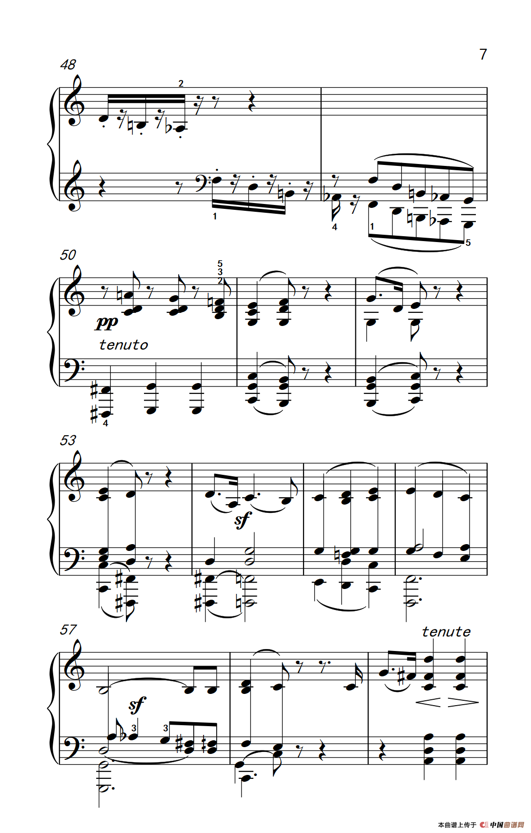 奏鸣曲 Opus 7 第二乐章（贝多芬奏鸣曲集 2）