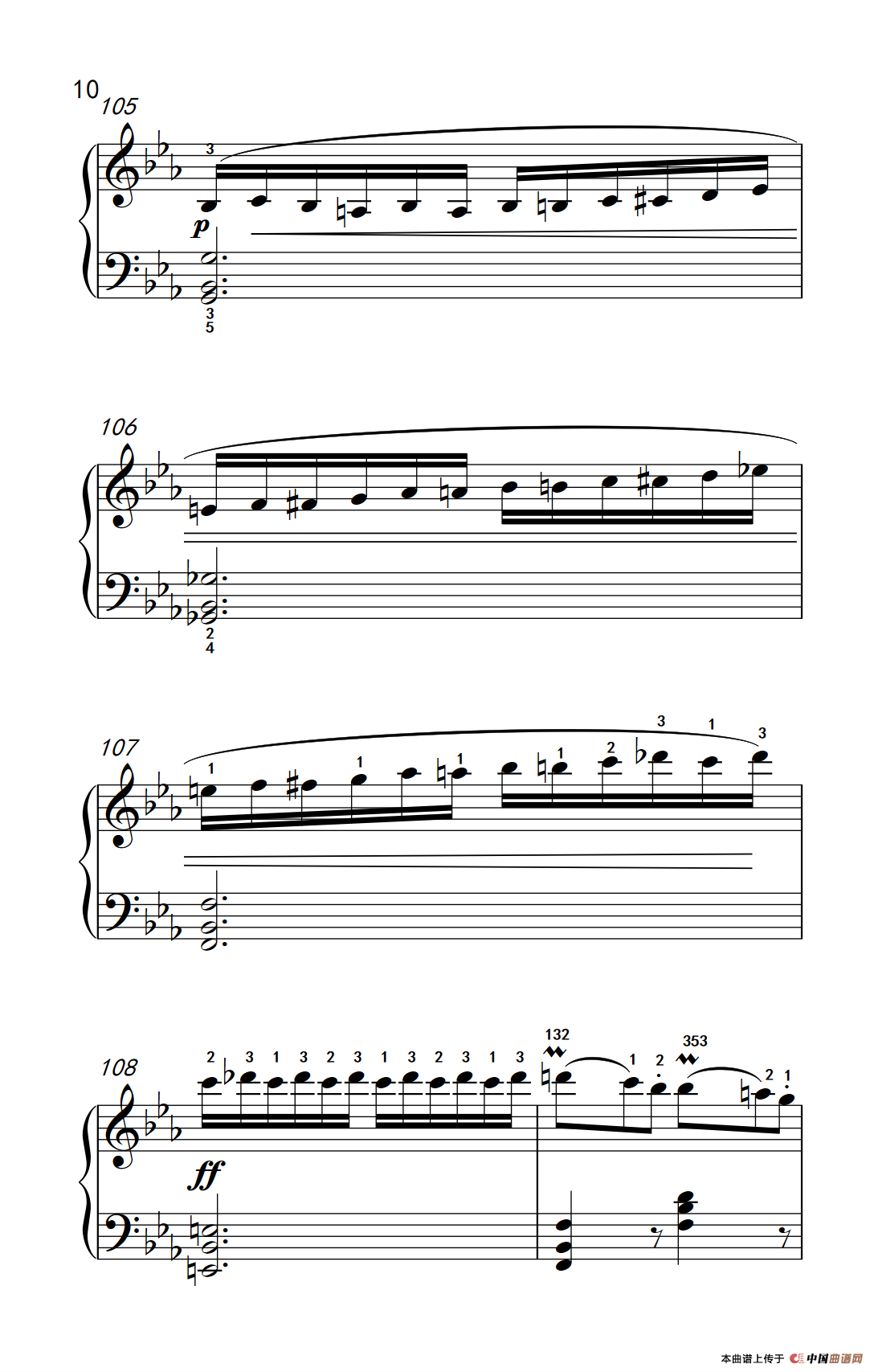 奏鸣曲 Opus 7 第一乐章（贝多芬奏鸣曲集 2）