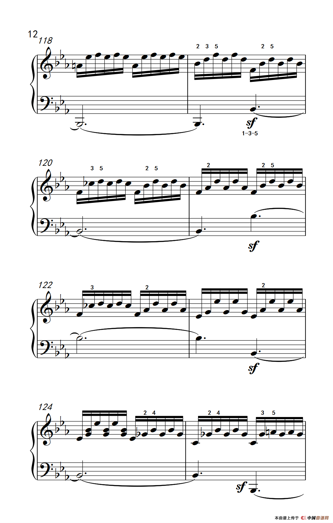 奏鸣曲 Opus 7 第一乐章（贝多芬奏鸣曲集 2）