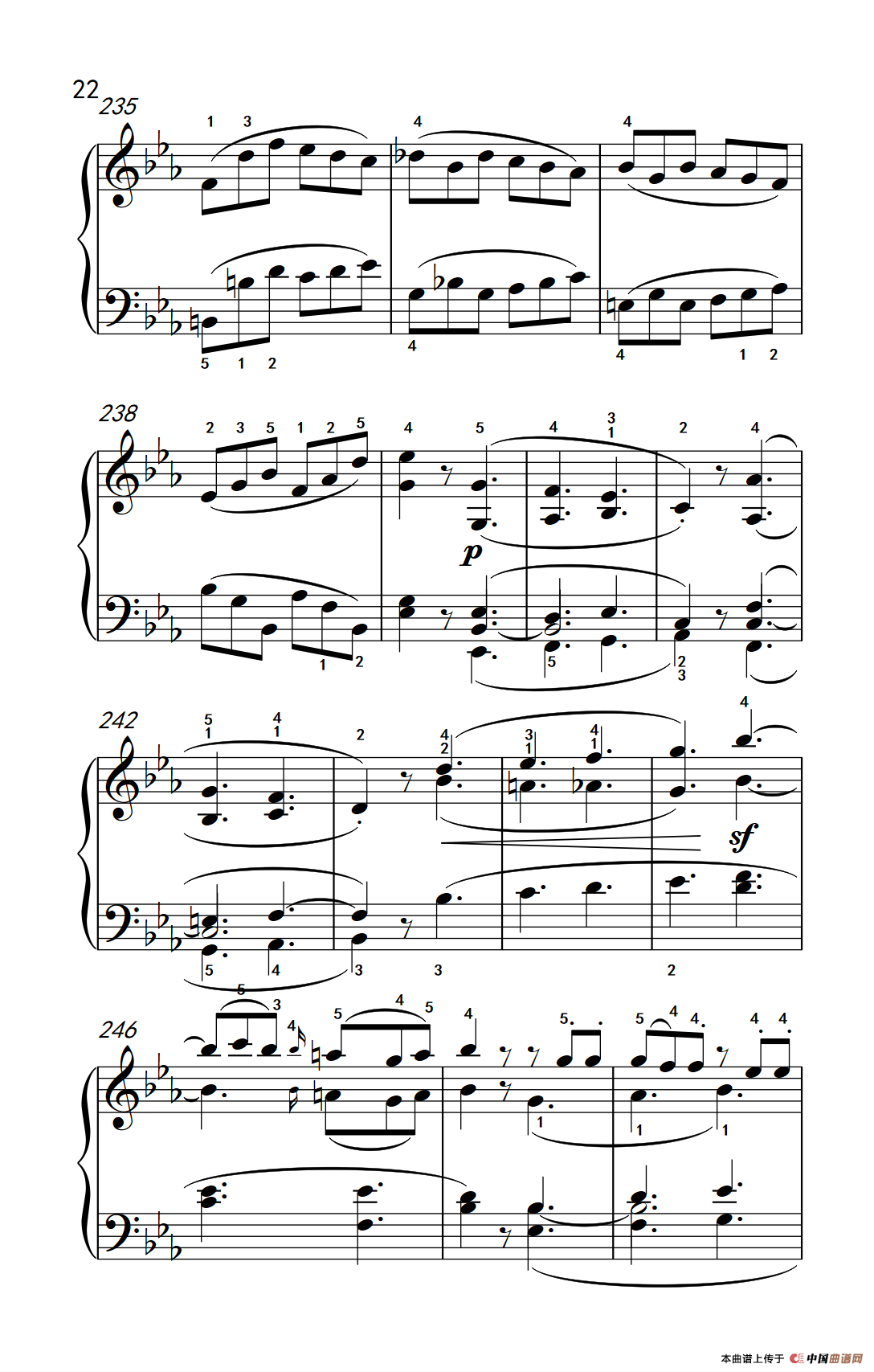 奏鸣曲 Opus 7 第一乐章（贝多芬奏鸣曲集 2）