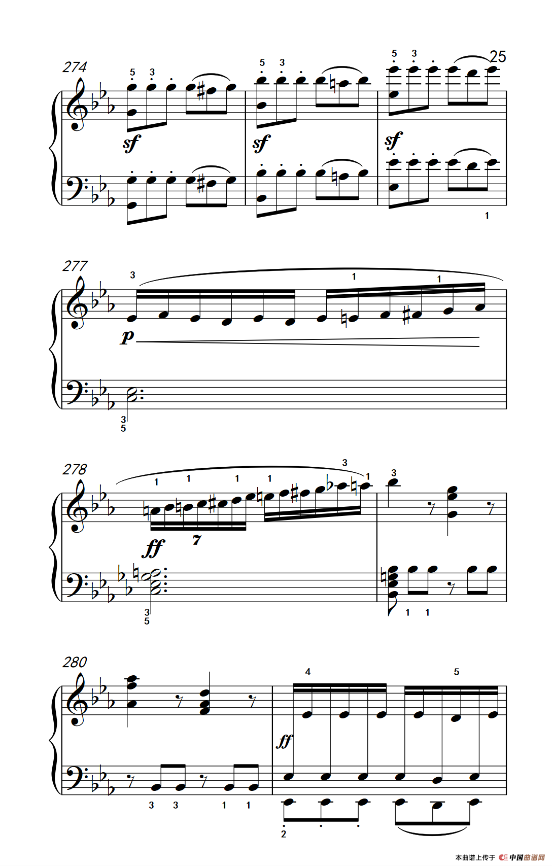 奏鸣曲 Opus 7 第一乐章（贝多芬奏鸣曲集 2）