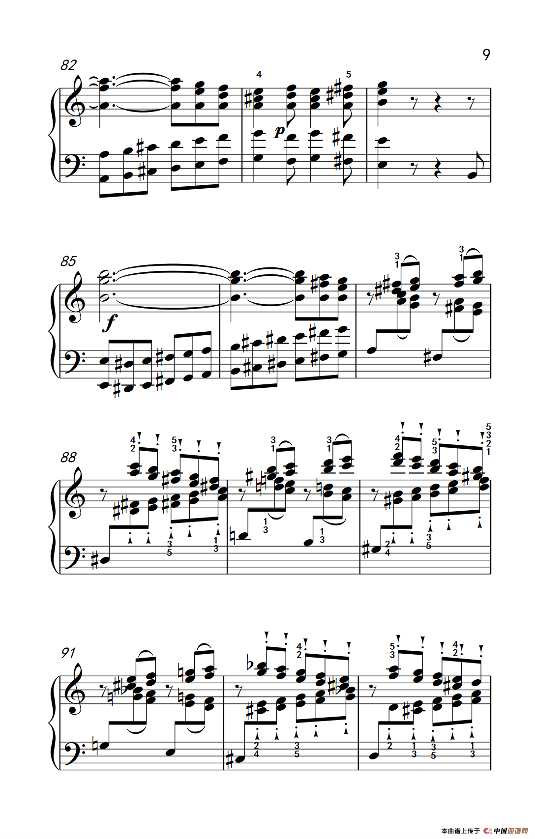 奏鸣曲 Opus 2 Nr.3 第四乐章（贝多芬奏鸣曲集 1）