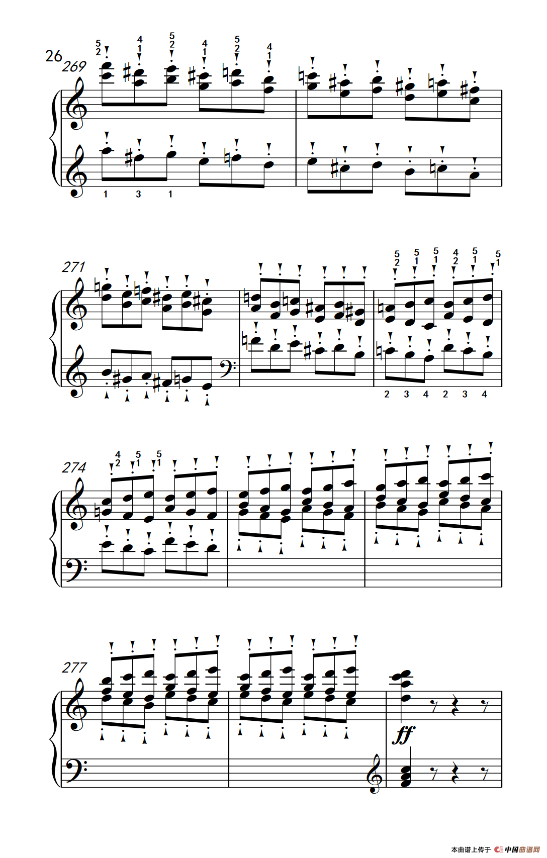 奏鸣曲 Opus 2 Nr.3 第四乐章（贝多芬奏鸣曲集 1）