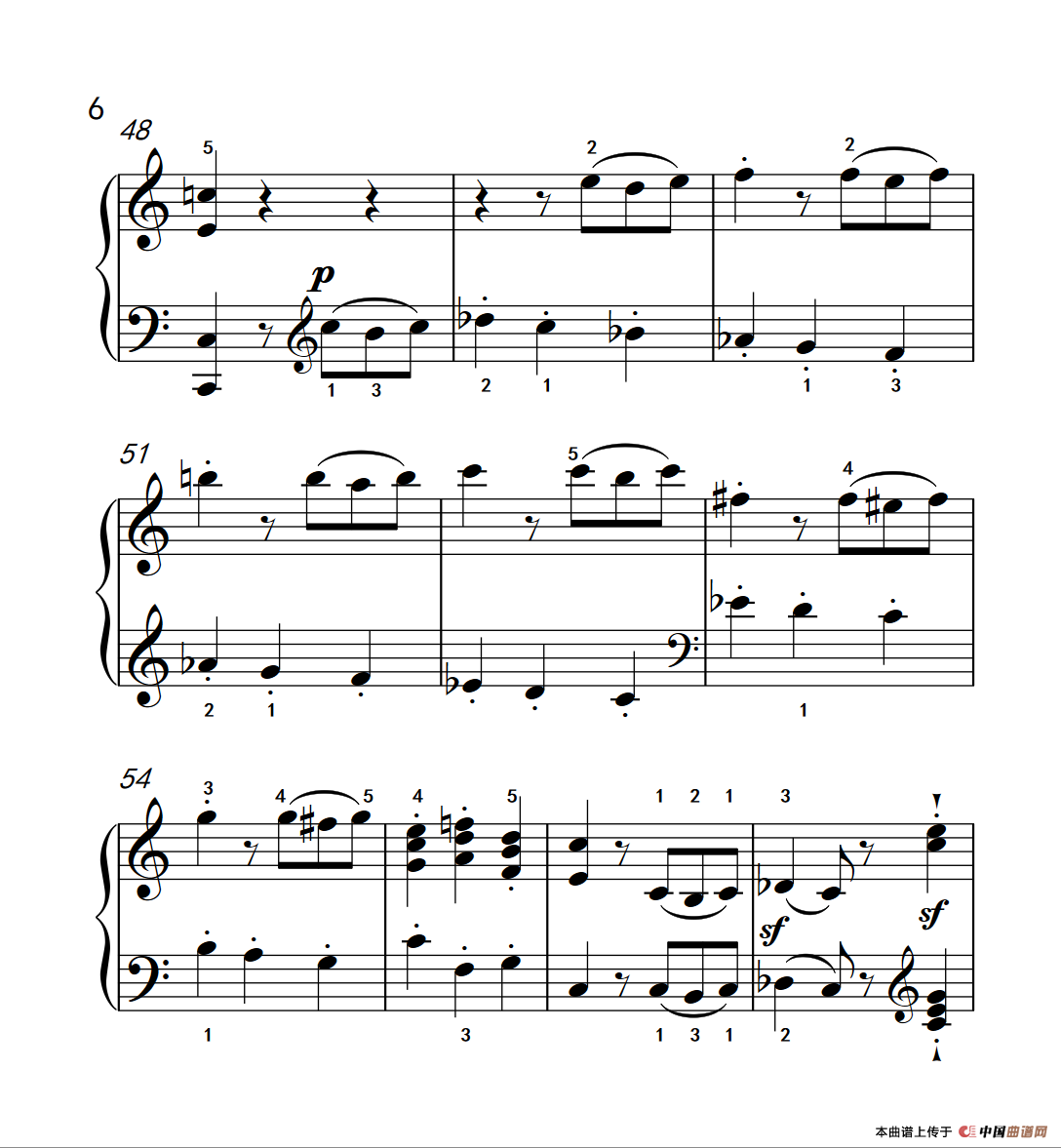 奏鸣曲 Opus 2 Nr.3 第三乐章（贝多芬奏鸣曲集 1）