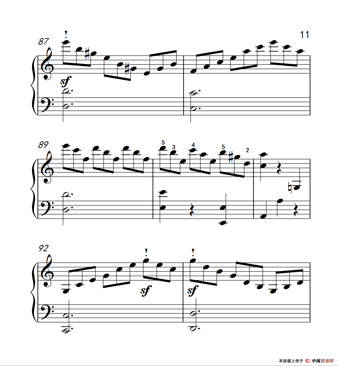 奏鸣曲 Opus 2 Nr.3 第三乐章（贝多芬奏鸣曲集 1）