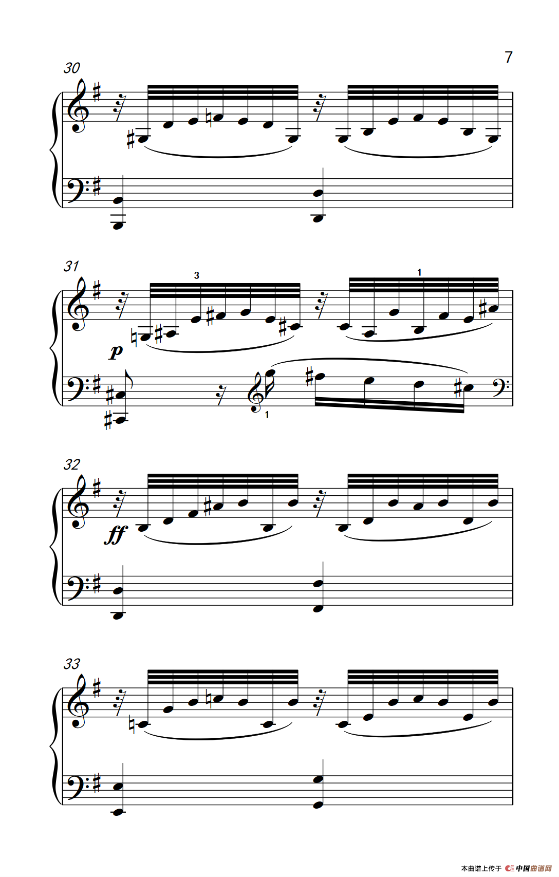 奏鸣曲 Opus 2 Nr.3 第二乐章（贝多芬奏鸣曲集 1）