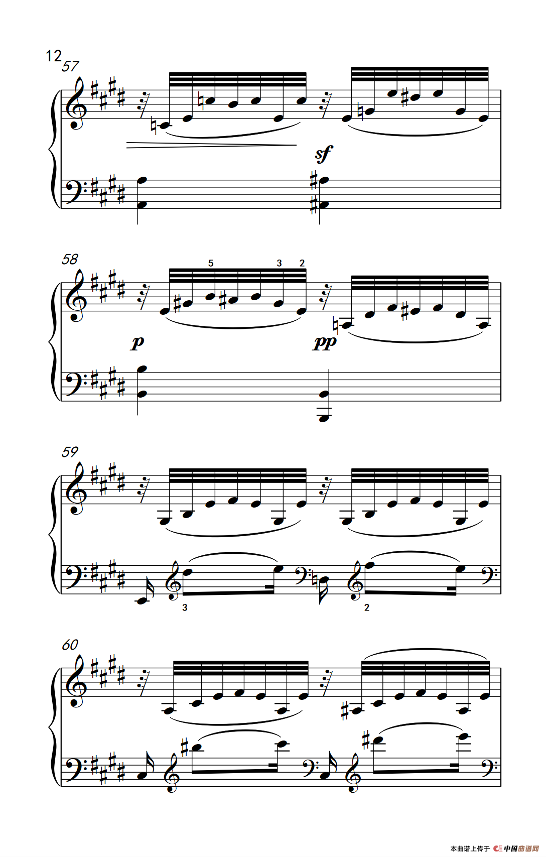 奏鸣曲 Opus 2 Nr.3 第二乐章（贝多芬奏鸣曲集 1）