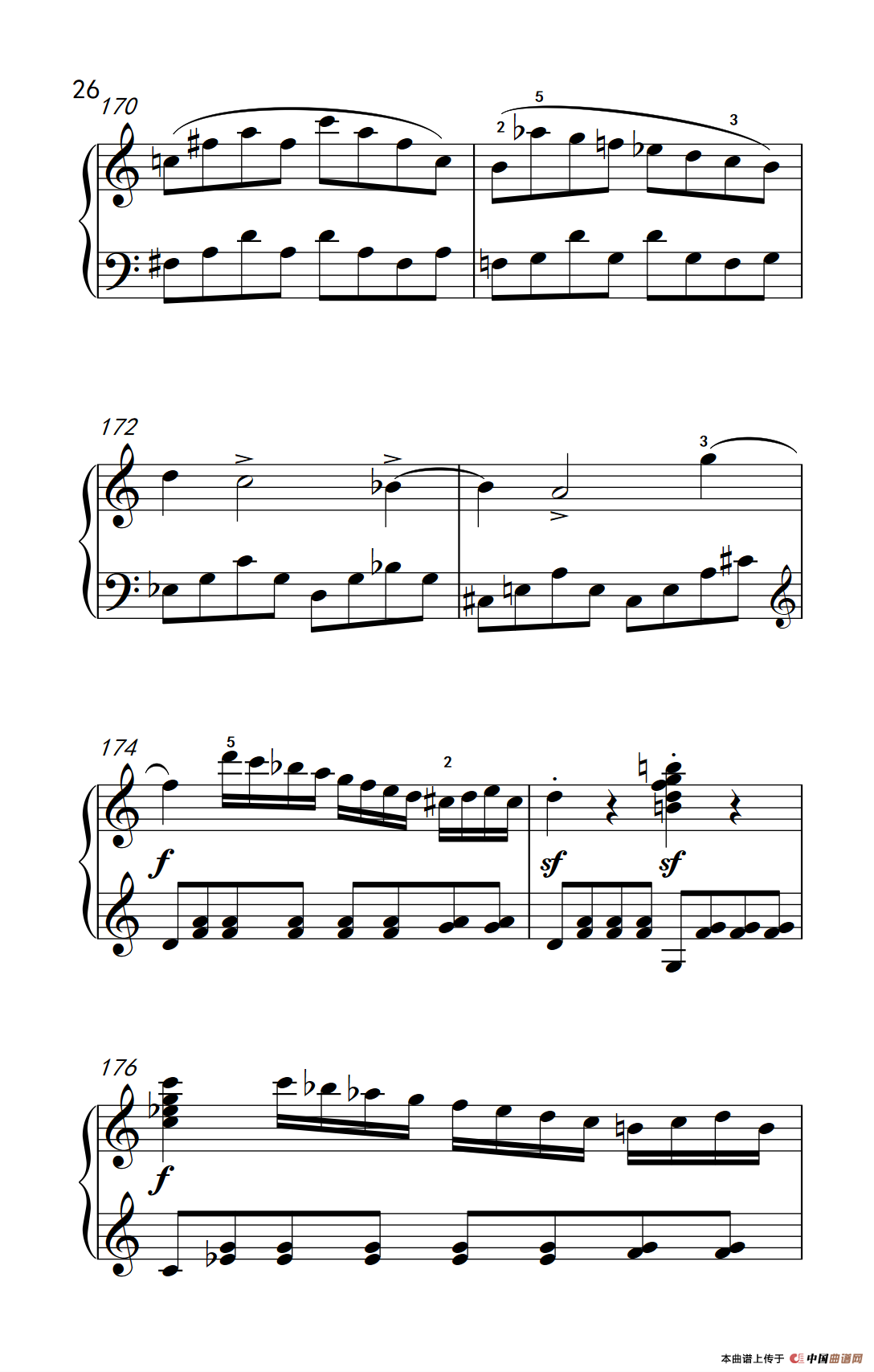 奏鸣曲 Opus 2 Nr.3 第一乐章（贝多芬奏鸣曲集 1）