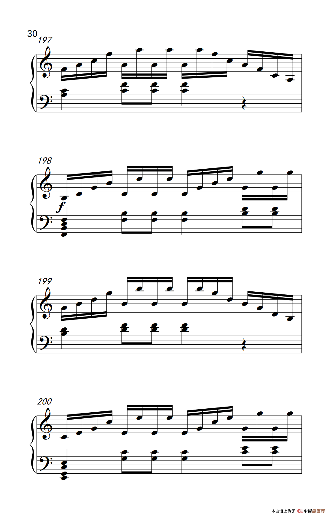 奏鸣曲 Opus 2 Nr.3 第一乐章（贝多芬奏鸣曲集 1）