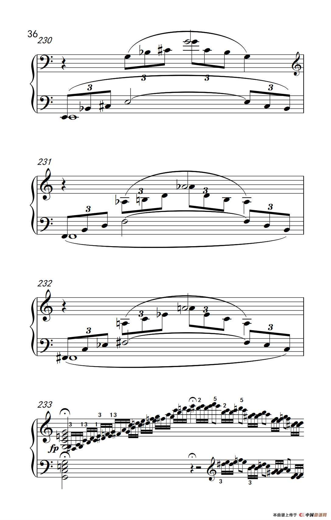 奏鸣曲 Opus 2 Nr.3 第一乐章（贝多芬奏鸣曲集 1）