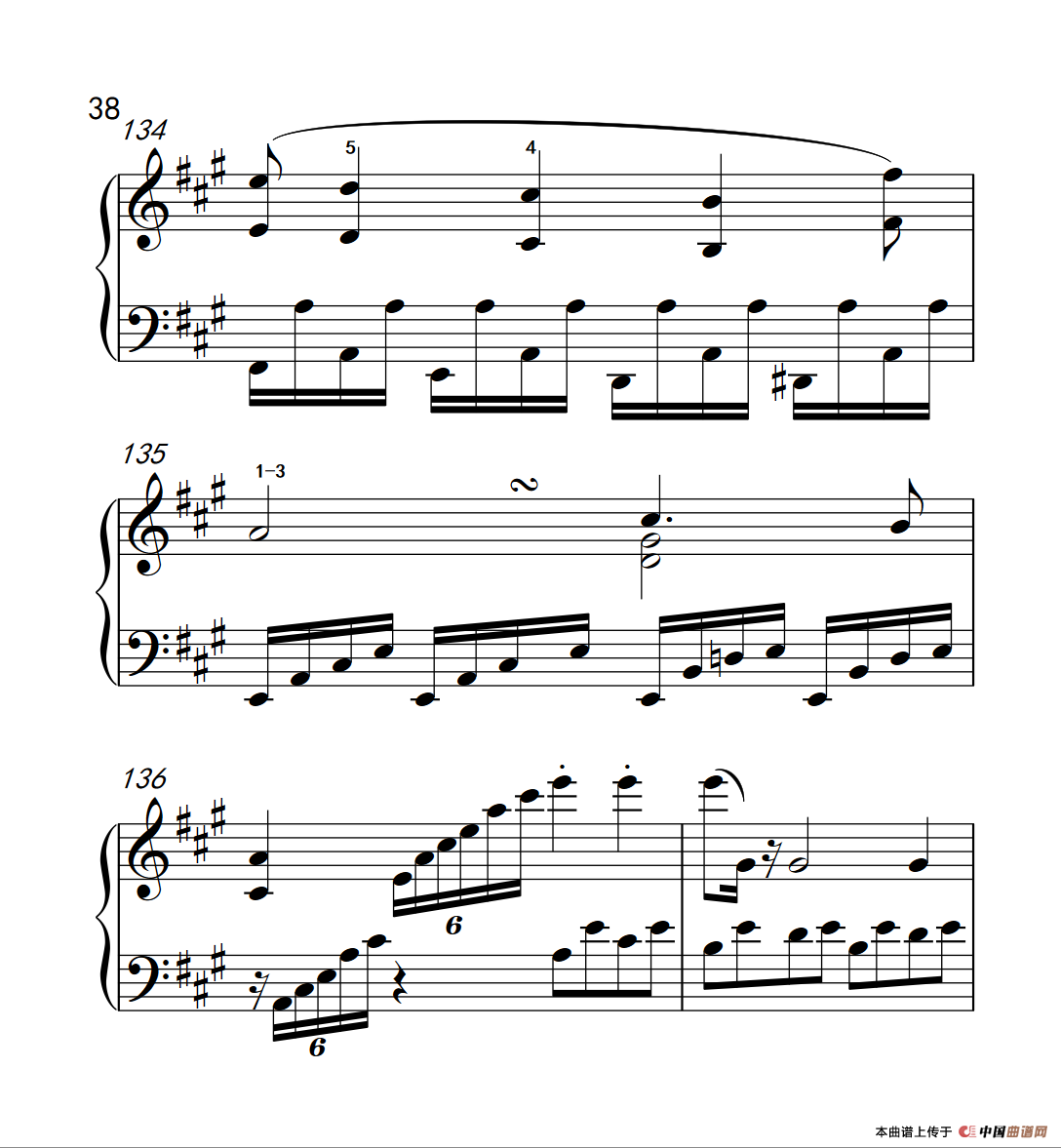 奏鸣曲 Opus 2 Nr.2 第四乐章（贝多芬奏鸣曲集 1）