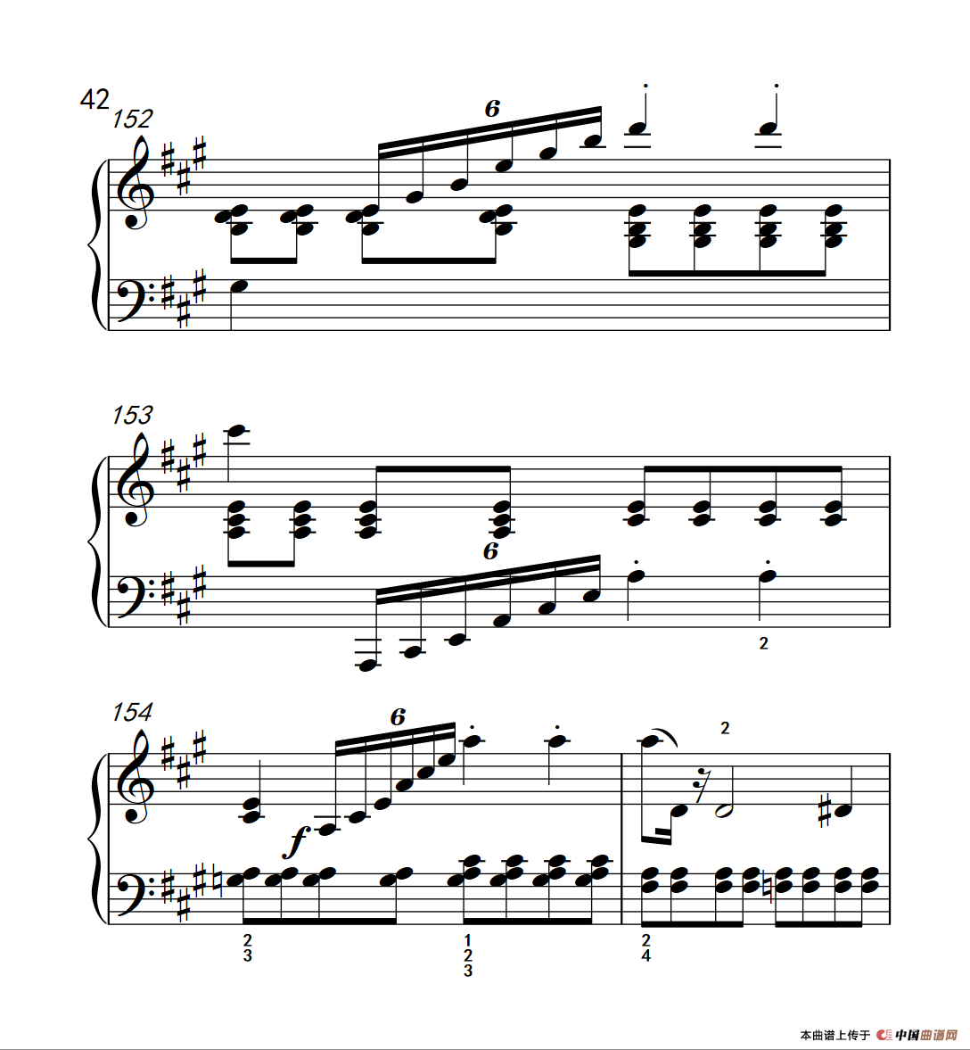 奏鸣曲 Opus 2 Nr.2 第四乐章（贝多芬奏鸣曲集 1）