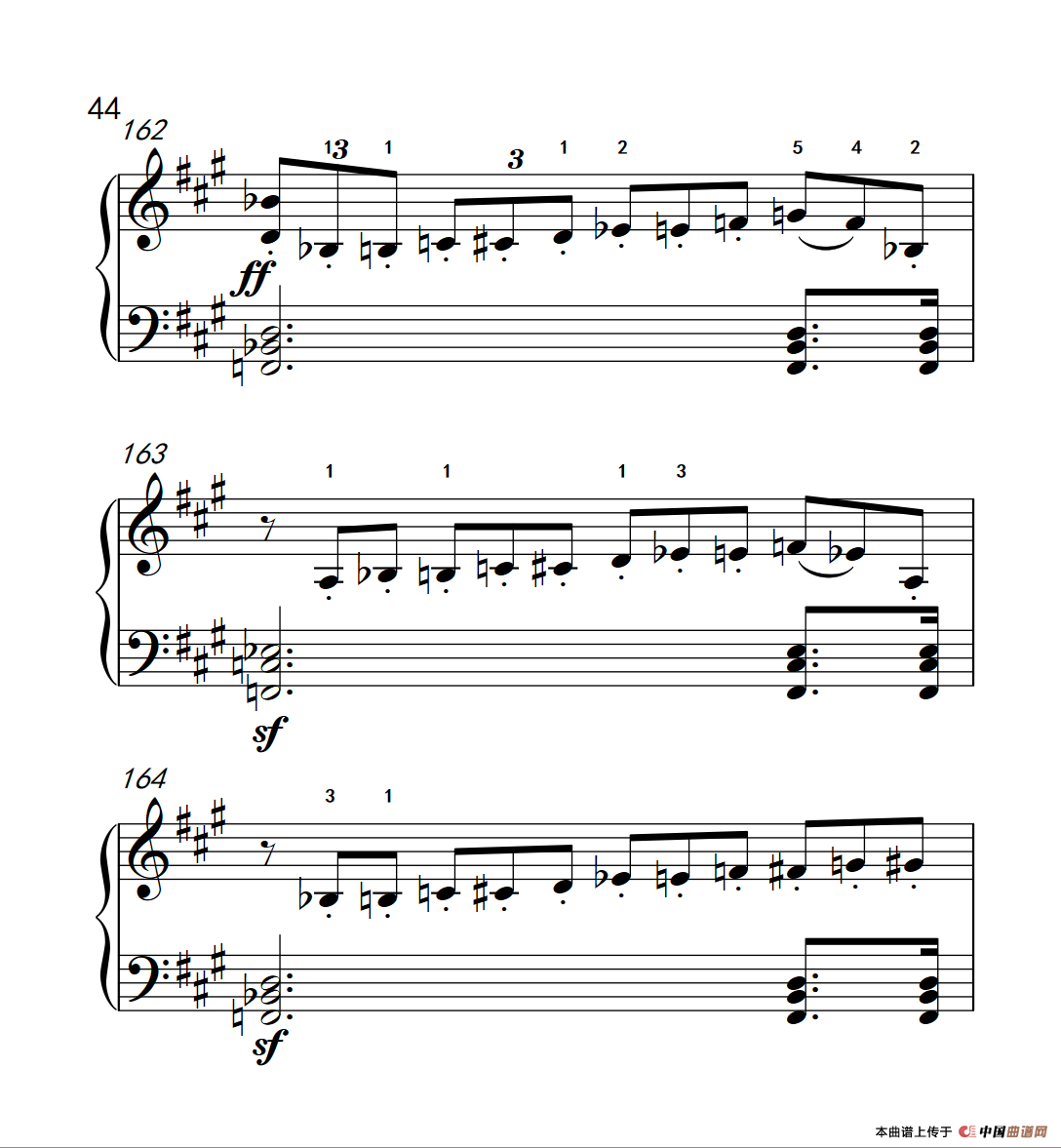 奏鸣曲 Opus 2 Nr.2 第四乐章（贝多芬奏鸣曲集 1）