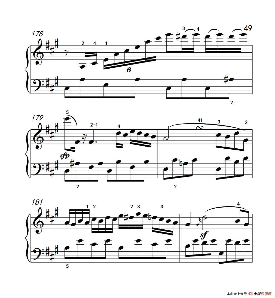 奏鸣曲 Opus 2 Nr.2 第四乐章（贝多芬奏鸣曲集 1）