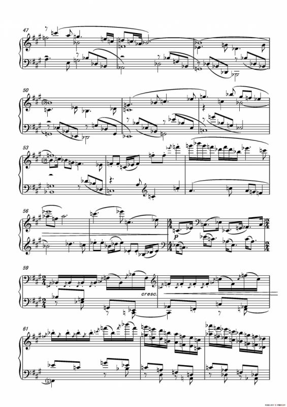第二十钢琴奏鸣曲（Piano Sonata.20）（中国钢琴作品）