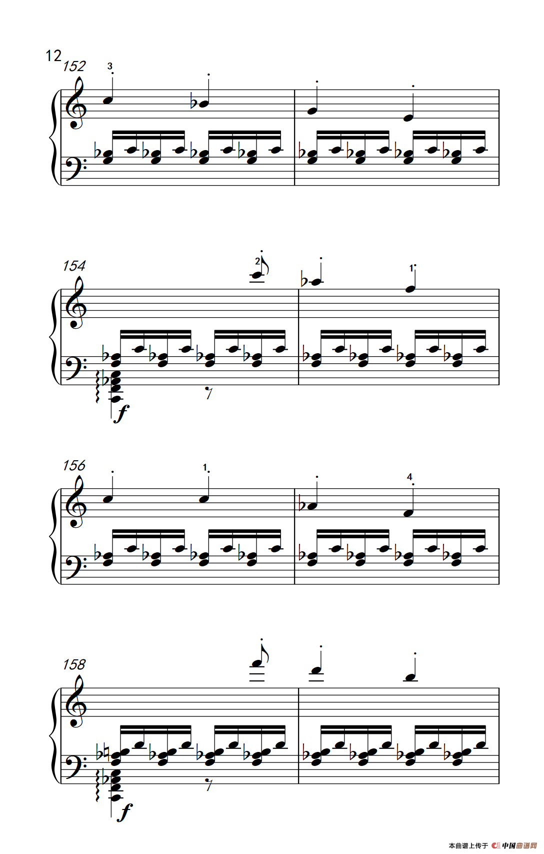 奏鸣曲 Opus 2 Nr.2 第一乐章（贝多芬奏鸣曲集 1）