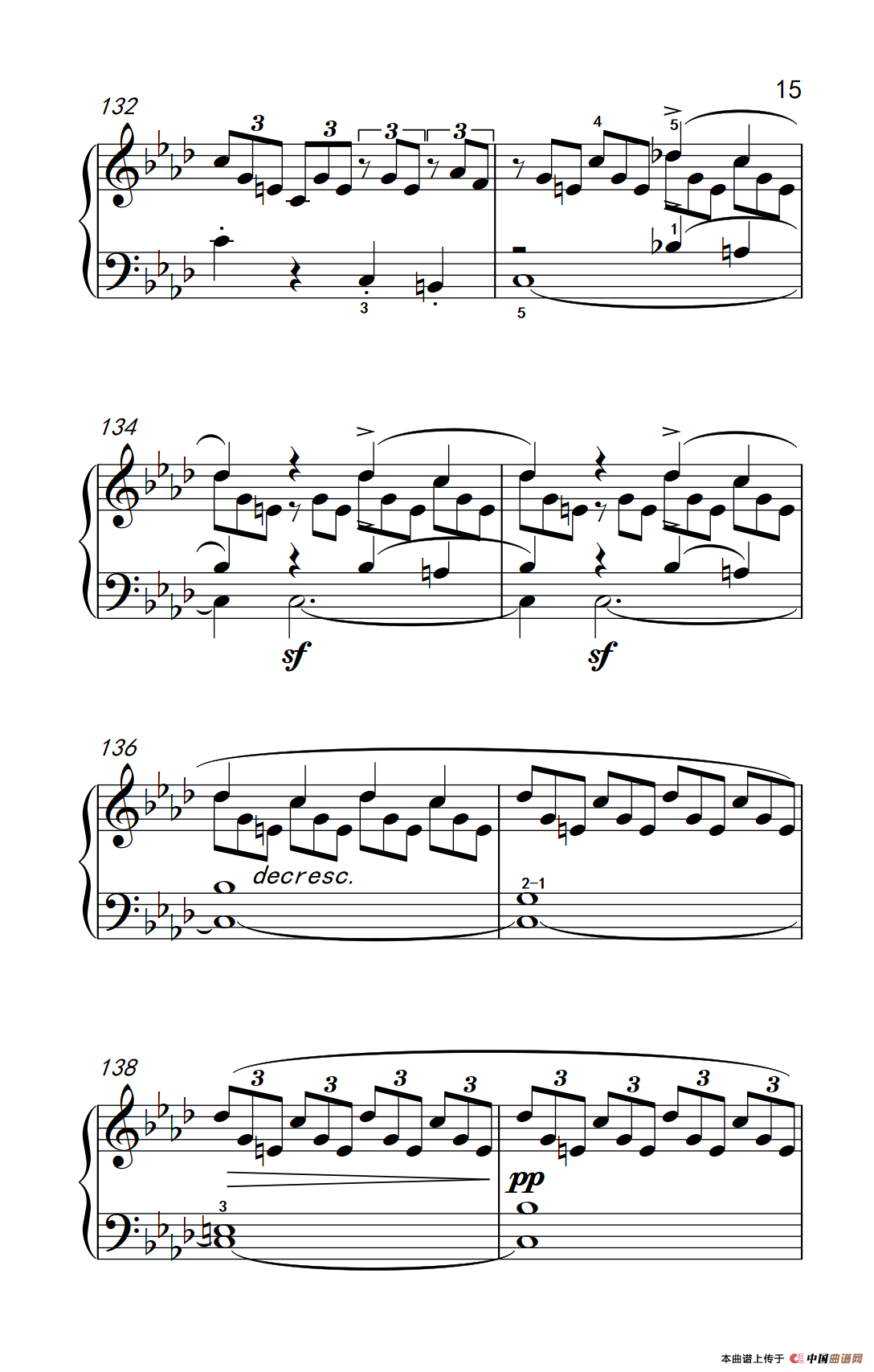 奏鸣曲 Opus 2 Nr.1 第四乐章（贝多芬奏鸣曲集 1）