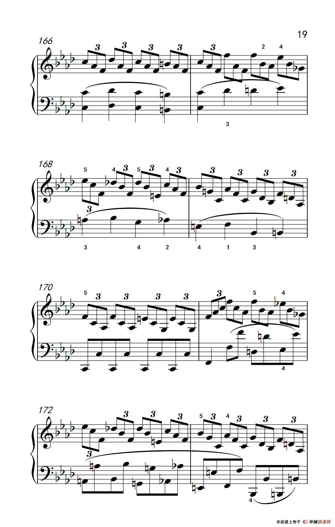 奏鸣曲 Opus 2 Nr.1 第四乐章（贝多芬奏鸣曲集 1）