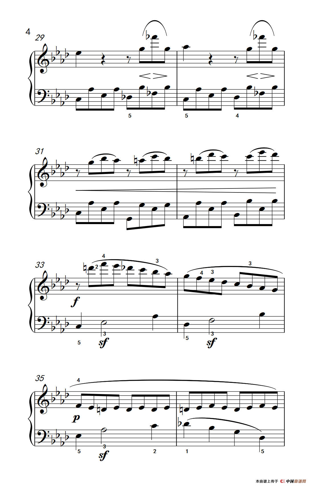 奏鸣曲 Opus 2 Nr.1 第一乐章（贝多芬奏鸣曲集 1）