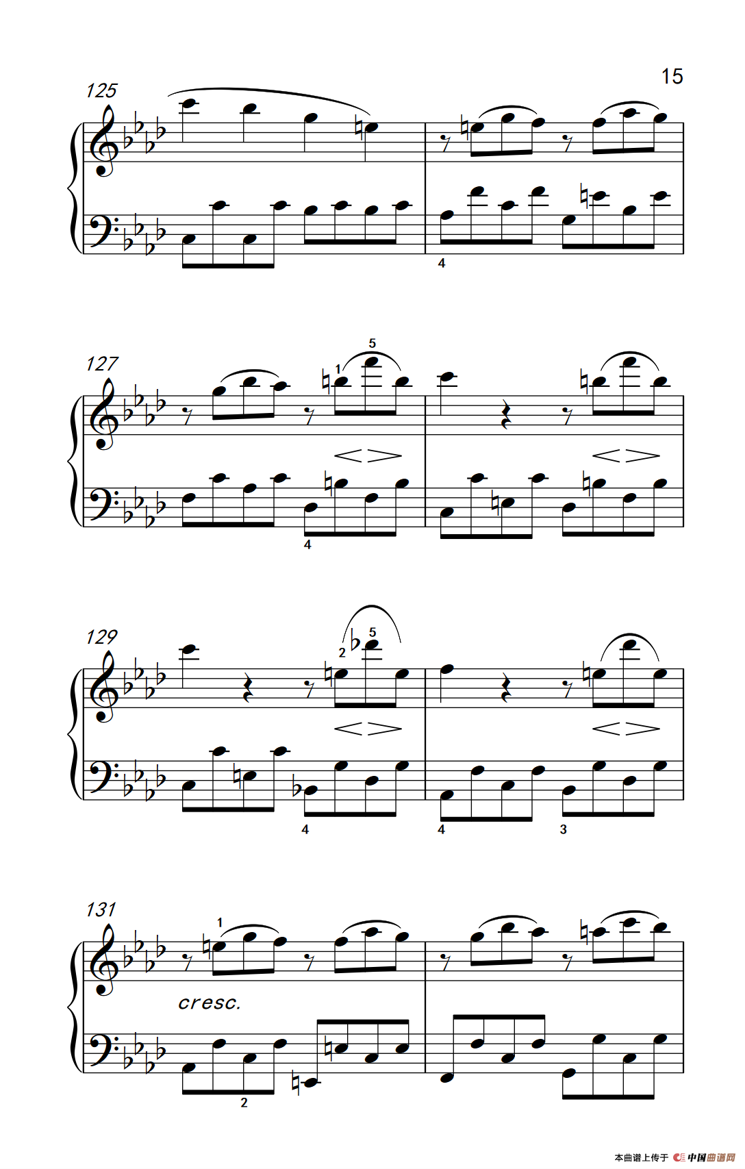 奏鸣曲 Opus 2 Nr.1 第一乐章（贝多芬奏鸣曲集 1）