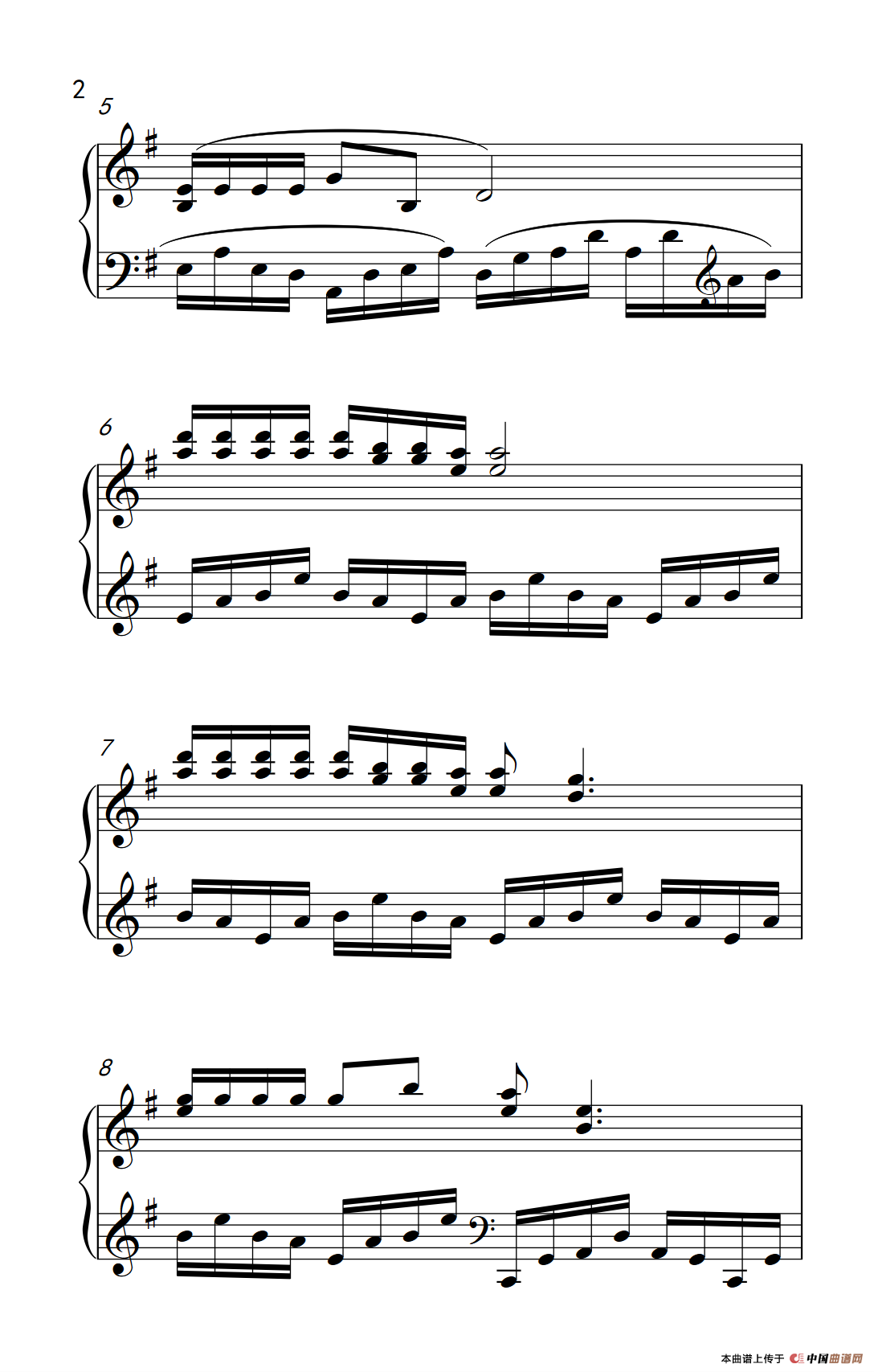 山不转水转（《弹吧音教》制谱版）